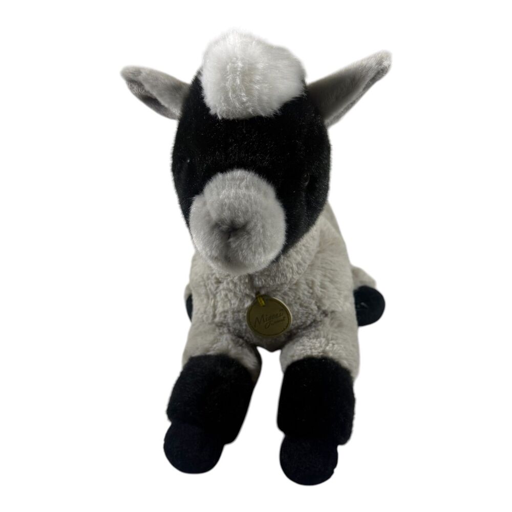 Aurora Myoni 2021 Gray Pygmy Goat Plush Stuffed Animal
